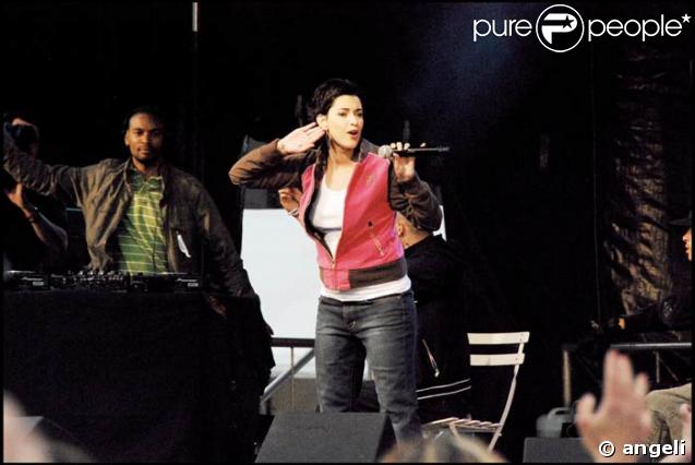 Sheryfa Luna pour l'association Laurette Fugain le 18/05/08