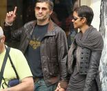 Halle Berry et Olivier Martinez à St Germain des Prés le 4 septembre 2011
