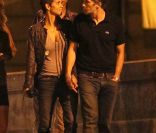 Halle Berry et Olivier Martinez ont dîné dans une restaurant Parisien le 3 septembre 2011