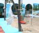 Un jardin transformé en plage dans Secret Story 5