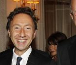 Stéphane Bern et Rémy Pflimlin au gala de la Fondation Pompidou, à Paris. 13  septembre 2011