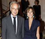 Olivier et Christine Orban au gala de la Fondation Pompidou, à Paris. 13  septembre 2011