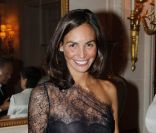 Inés Sastre au gala de la Fondation Pompidou, à Paris. 13  septembre 2011