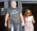 Mel B et son mari Stephen Belafonte le 12 septembre 2011 à Beverly Hills