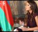 Mehriban Aliyeva lors de la conférence de haut niveau sur le thème : L'Azerbaïdjan : un partenaire stratégique pour la sécurité énergétique en Europe. Le 16 septembre, au bureau du Parlement Européen à Paris