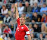 Franck Ribéry le 14 juillet 2011 à Jena