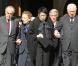Messe en hommage à Roland Petit en l'église St Roch à Paris,  le 23 septembre 2011. Le chorégraphe est décédé le 10 juillet dernier à  Genève.