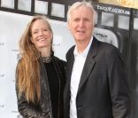 James Cameron et son épouse Suzy Amis à l'avant-première du spectacle du Cirque du Soleil, Iris, A Journey Into The World of Cinema, à Los Angeles le 25 septembre 2011 