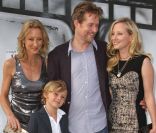 Anne Heche et sa famille à l'avant-première du spectacle du Cirque du Soleil, Iris, A Journey   Into The World of Cinema, à Los Angeles le 25 septembre 2011