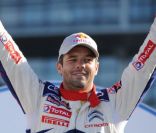 Sébastien Loeb, le 3 octobre 2010 à Strasbourg