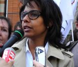 Audrey Pulvar, à Paris, le 22 mai 2011. 