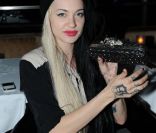 Porcelain Black lors de l'anniversaire de Jean-Roch au VIP ROOM à Paris le 5 octobre 2011