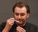 Cyril Lignac lors du salon Cuisinez avec M6, à Paris, le 7 octobre 2011