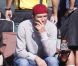 David Beckham, supporter attentif le 9 octobre 2011 à Los Angeles