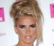 Katie Price en tenue très osée, ne manque jamais de faire le spectacle lors de ses sorties. Ici, le 10 octobre à Londres pour lancer sa télé réalité  