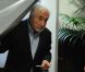 Dominique Strauss-Kahn vote au premier tour des primaires socialiste, à Sarcelles, le 9 octobre 2011.