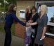 La princesse Mary dans une crèche d'Aalborg pour le lancement de son programme LeseLeg, le 3 octobre 2011.
