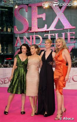 L'équipe de Sex and the city en promo