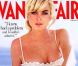 Lindsay Lohan, en bikini brodé pour le Vanity Fair de février 2006. 