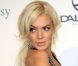 Lindsay Lohan, au gala de l'amfAR lors de la fashion week milanaise. Milan, le 23 septembre 2011. 