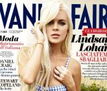 Lindsay Lohan met l\'Italie à ses pieds avec sa couverture glamour du Vanity Fair. Juillet 2011.<br />