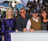 Cate Blanchett, Harrison Ford, Steven Spielberg, Keren Allen, George Lucas