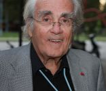 Michel Legrand à la Cinémathèque de Paris pour l'hommage rendu au film  Le Sauvage  de Jean-Paul Rappeneau, 2011.