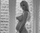 Shayne Lamas nue et enceinte - en octobre 2011