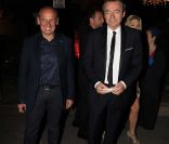 Jean-Michel Apathie et Michel Denisot à Cannes, le 13 mai 2011. 