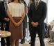 Le prince Frederik et la princesse Mary de Danemark, présents ici pour honorer l'ouverture du restaurant Aamanns/Copenhagen à TriBeCa, achevaient lundi 24 octobre 2011 leur visite officielle à New York, à la veille du vol retour vers Copenhague.