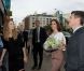 Le prince Frederik et la princesse Mary de Danemark, ici à l'inauguration du restaurant Aamanns/Copenhagen à TriBeCa, achevaient lundi 24 octobre 2011 leur visite officielle à New York, à la veille du vol retour vers Copenhague.