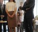 Le prince Frederik et la princesse Mary de Danemark, présents ici pour honorer l'ouverture du restaurant Aamanns/Copenhagen à TriBeCa, achevaient lundi 24 octobre 2011 leur visite officielle à New York, à la veille du vol retour vers Copenhague.