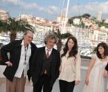 William Lubtchansky, Philippe Garrel, Laura Smet, Clementine Poidatz et Louis Garrel