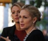 Blake Lively et Kelly Rutherford sur le tournage de Gossip Girl dans l\'Upper East Side à New York le 25 octobre 2011