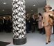 La reine Beatrix à l'inauguration du nouveau complexe scolaire de Baarn, aux Pays-Bas, le 25 octobre 2011.