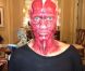 Le nouveau visage d'Heidi Klum après maquillage.