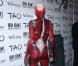 Incroyable métamorphose pour Heidi Klum à son arrivée au club Tao de Las Vegas pour sa soirée d'Halloween. Le 29 octobre 2011