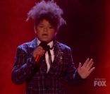 Rachel Crow, 13 ans a tapé l\'oeil du jury de <em>X Factor</em> avec sa bonne humeur et sa voix. Ici lors de son premier prime le 25 octobre 2011.