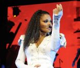 Janet Jackson en concert à l\'Olympia de Paris, le 26 juin 2011.<br />