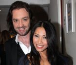 Anggun et Stanislas lors de l'enregistrement de Vendredi sur un plateau !, diffusé le vendredi 4 novembre 2011 sur France 3