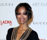 Zoe Saldana lors de l'inauguration du Gala Art et Film au Lacma, le Los  Angeles County Museum of Art, à Los Angeles, le 5 novembre 2011