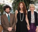 Charlie Kaufman, Catherine Keener et Michelle Williams présentent Synecdoche New York à Cannes