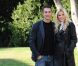 Michelle Hunziker et le réalisateur Raoul Bova présentaient à la Villa Borghese, à Rome, le film  Amore Nero , le 11 novembre 2011.