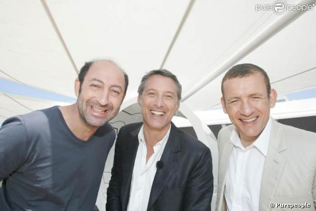 Antoine de Caunes, Kad Merad et Dany Boon