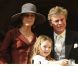 Princesse Alexandra de Hanovre avec son père Ernst August et sa mère Caroline de Monaco lors de la fête nationale monégasque le 19 novembre 2007