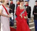 Marie-Mette de Norvège et Victoria de Suède au mariage de Marie Cavallier et Joachim de Danemark