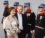 Françoise et Christian Grassiot au mariage de Marie Cavallier et Joachim de Danemark