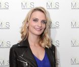 Sarah Marshall lors de la soirée d'inauguration de Marks & Spencer au Fouquet's à Paris