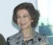 La reine Sofia d'Espagne lors de l'inauguration d'une exposition au Musée de la Reine Sofia de Madrid, le 22 novembre 2011