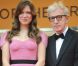 Léa Seydoux et Woody Allen, le 11 mai 2011 à Cannes.